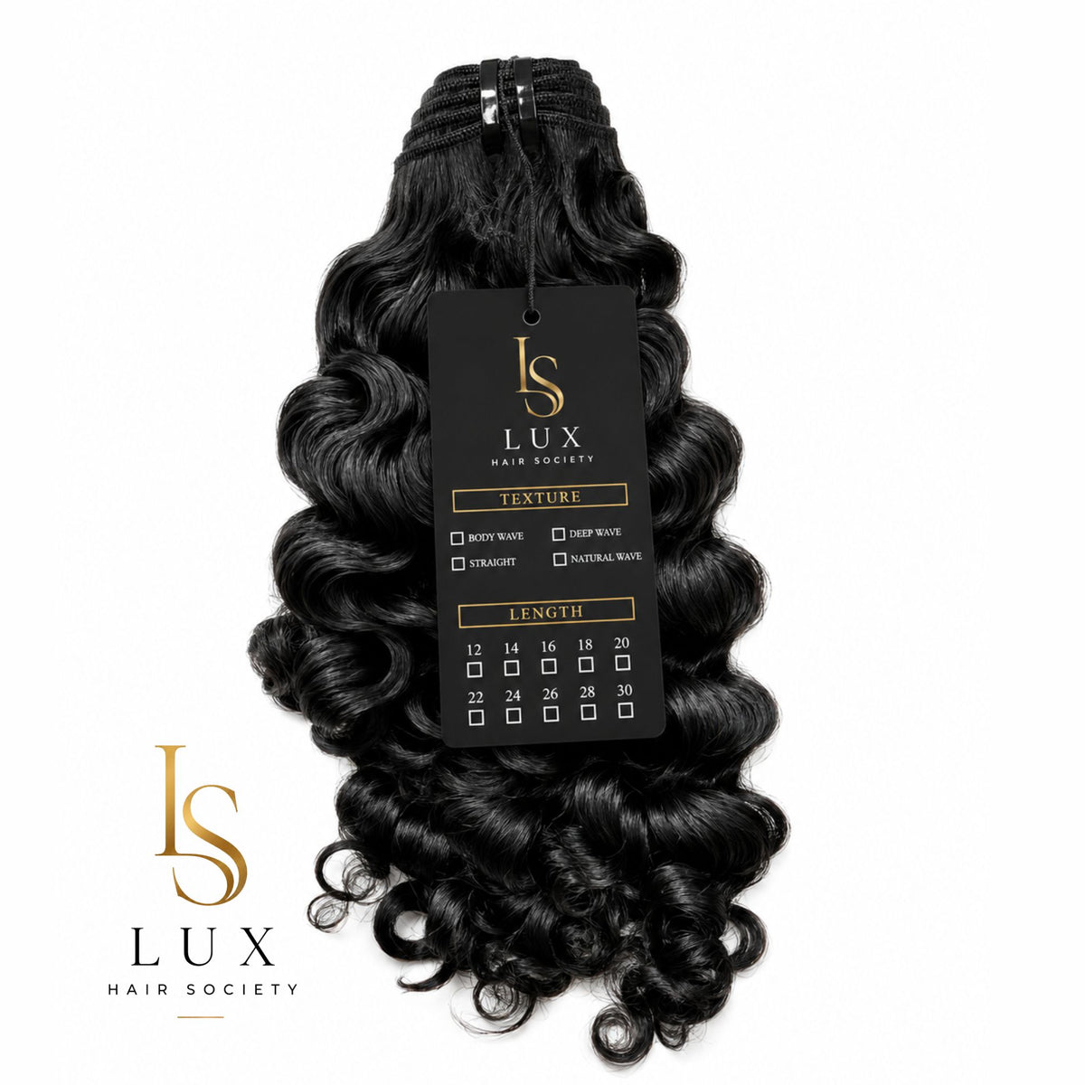 Lux Hair Society Signature Burmese Curly Bundle